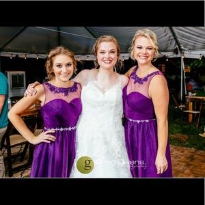 Beautiful Purple Bridesmaid dress